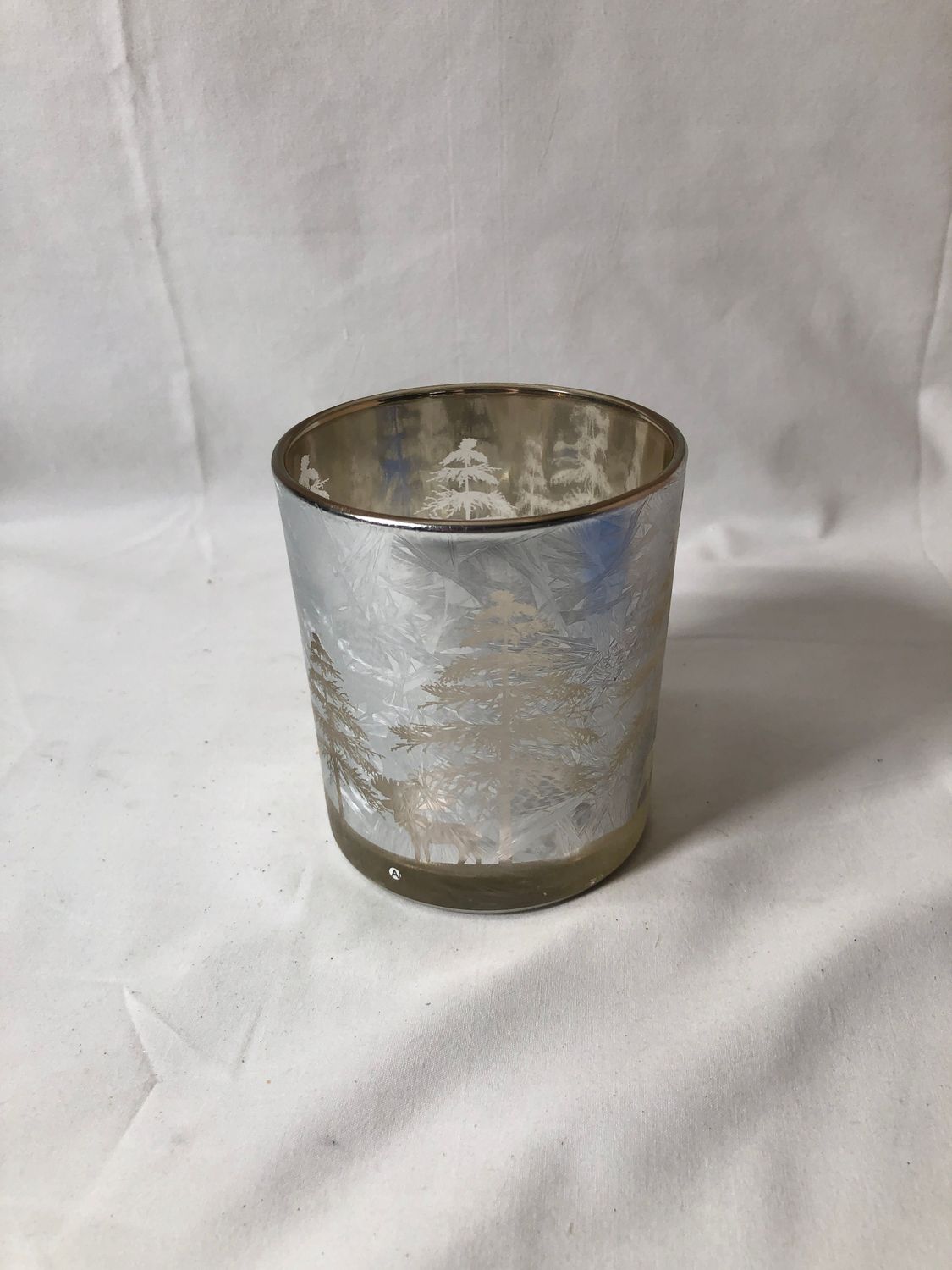 Frost Tree Votive Holder Lg