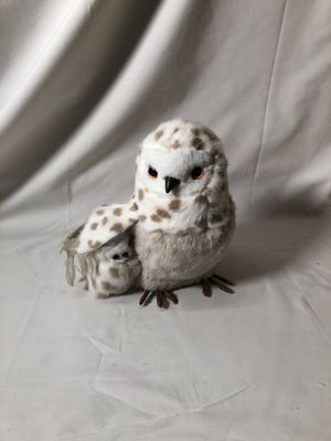 Spotted Owl w/Baby Décor