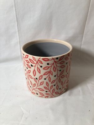 Colorful Floral Planter 6"