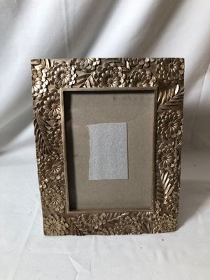 Antique Gold Floral Picture Frame 5 x 7