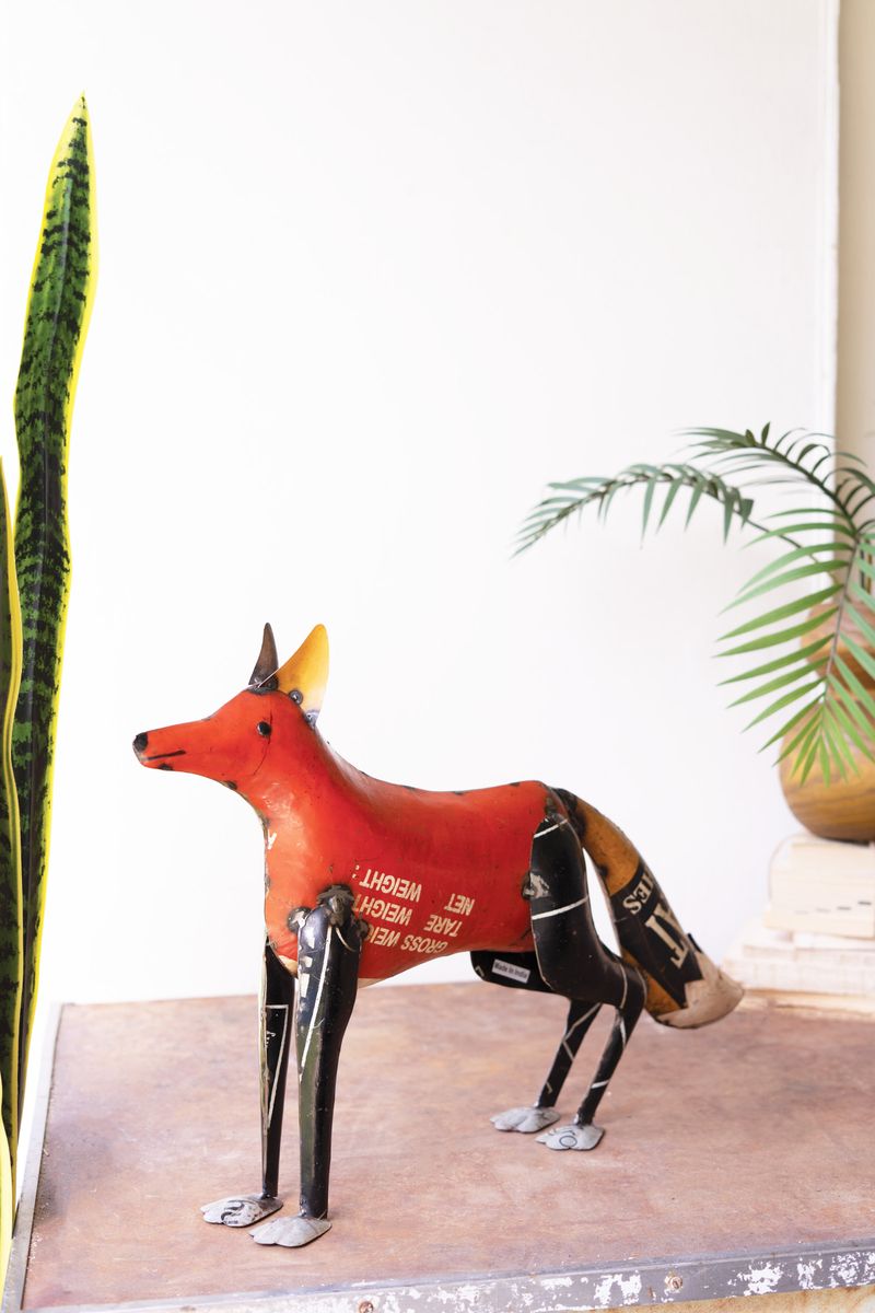 Recycled Iron Fox Recycled Iron Fox