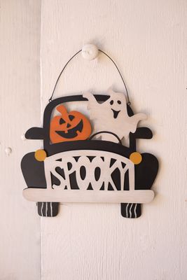 Halloween "Spooky" Door Hanger Halloween "Spooky" Door Hanger