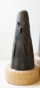 Rustic Iron Ghost Luminary - Sm Rustic Iron Ghost Luminary - Sm