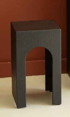 Textured Black Side Table - Sm Textured Black Side Table - Sm