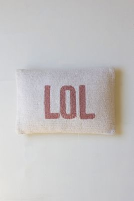Lol Hand-Hooked Pillow