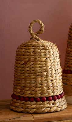 Seagrass Christmas Bell - Lg