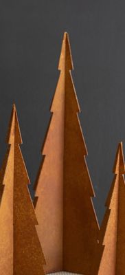 Rustic Metal Christmas Tree - Lg