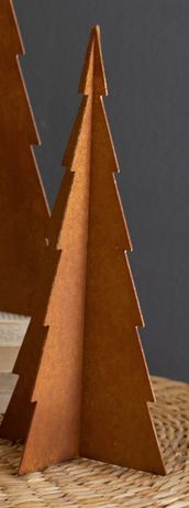 Rustic Metal Christmas Tree - Sm Rustic Metal Christmas Tree - Sm