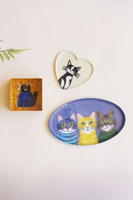 Printed Decal Trinket Tray w/Cat III