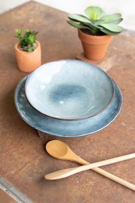 Blue Ceramic Bowl
