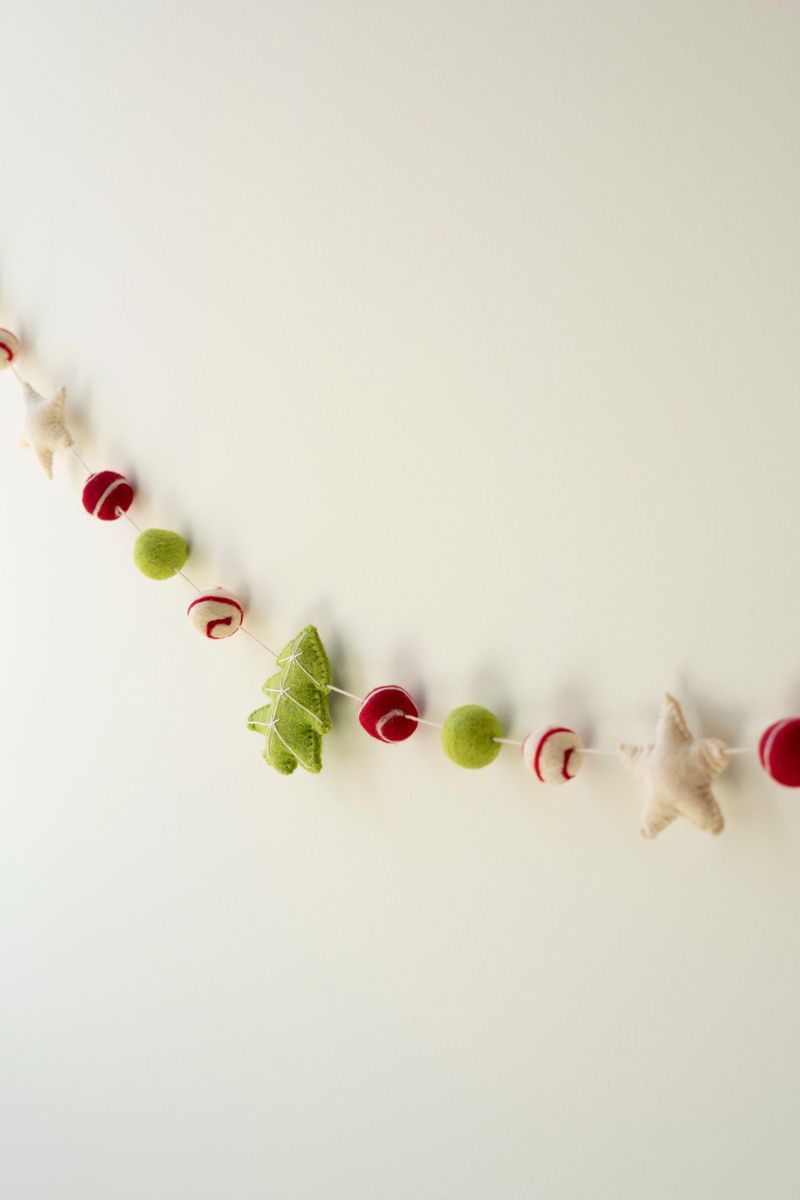 Felt Christmas Garland Felt Christmas Garland