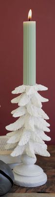 Polyresin Christmas Tree Candle Holder I