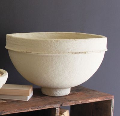 Paper Mache Bowl - Lg