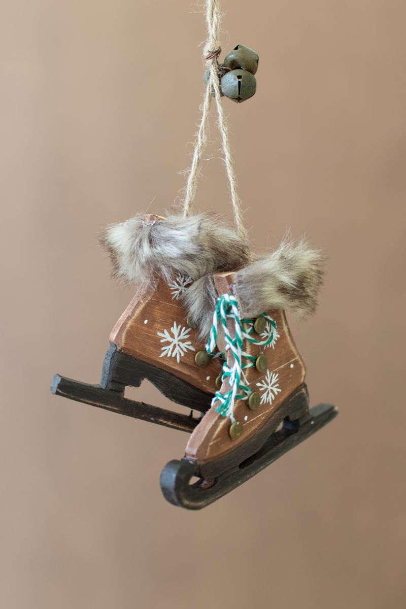 Pair of Skates Christmas Ornament