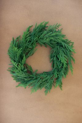 Faux Fir Wreath Faux Fir Wreath