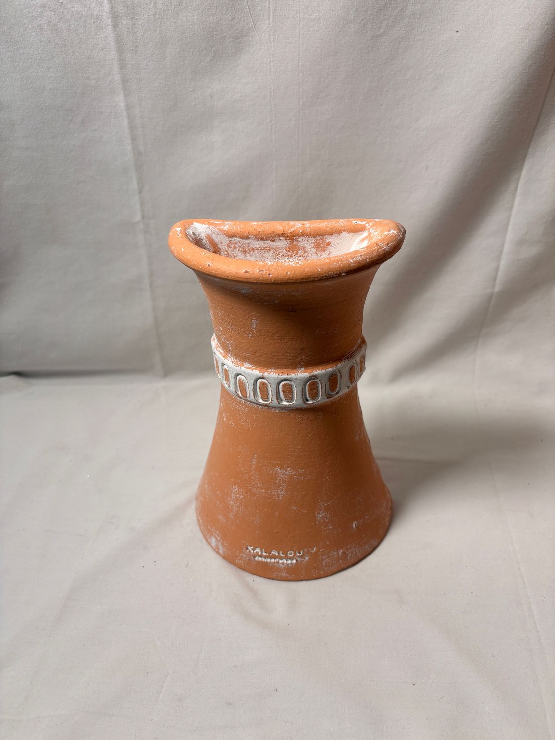 Painted Clay Wall Vase - Sm