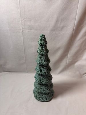 Bead Glass Cone Tree Med