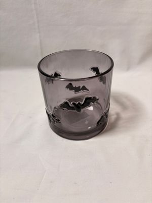 Embossed Halloween Candleholder - Bats Embossed Halloween Candleholder - Bats