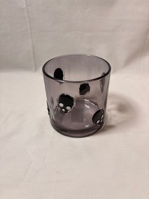 Embossed Halloween Candleholder - Skulls Embossed Halloween Candleholder - Skulls