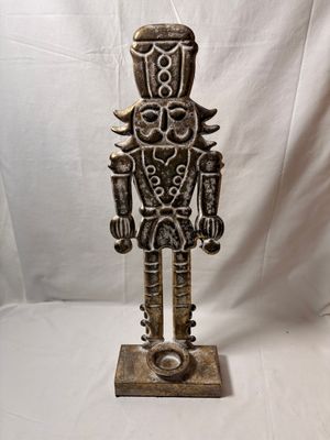 Metal Nutcracker 20.5" I