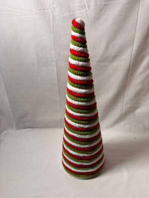 Yarn Cone Topiary 18"