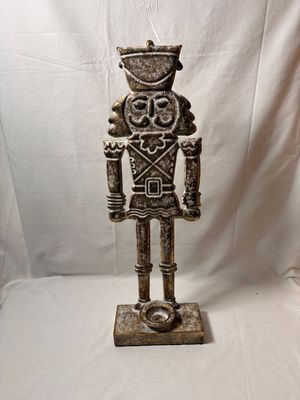 Metal Nutcracker 20.5" II