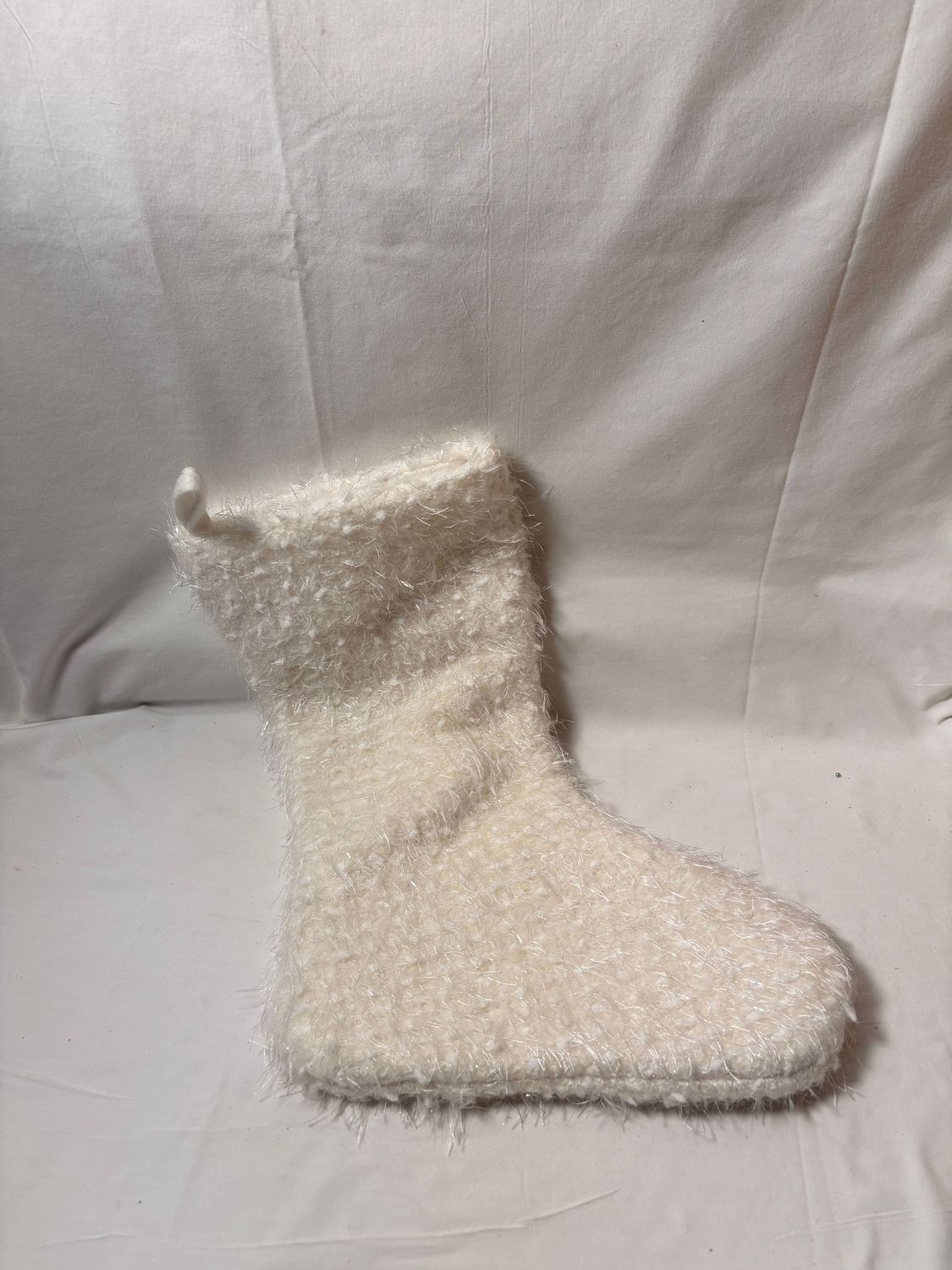 Stocking 19" White Stocking 19" White