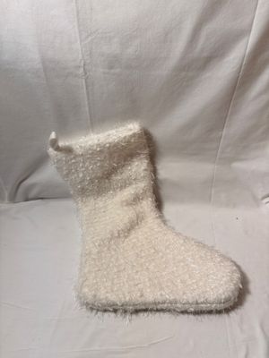 Stocking 19" White Stocking 19" White