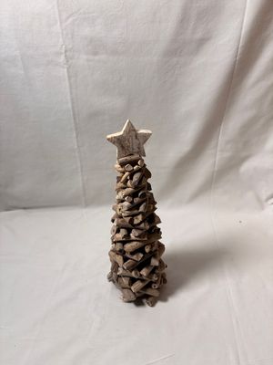 Driftwood Tree w/Star 12"
