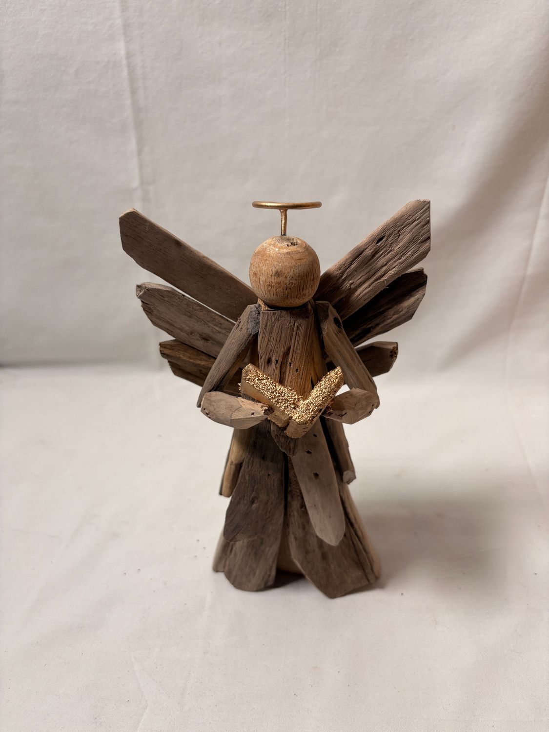 Driftwood Caroling Angel 8.5" Driftwood Caroling Angel 8.5"