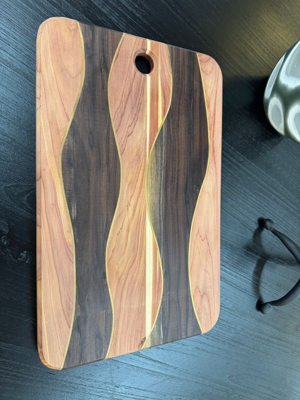 Stripe Cutting Board II - 12" x 19"T Stripe Cutting Board II - 12" x 19"T