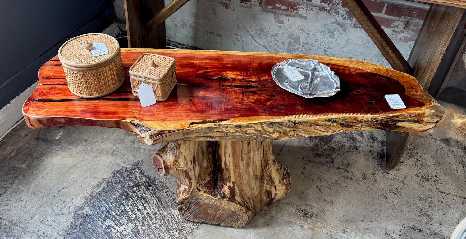 Live Edge Coffee Table - 49" x 16" x 20"T Live Edge Coffee Table - 49" x 16" x 20"T
