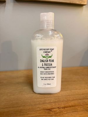 Travel Size Laundry Detergent 4oz - English Pear & Freesia Travel Size Laundry Detergent 4oz - English Pear & Freesia