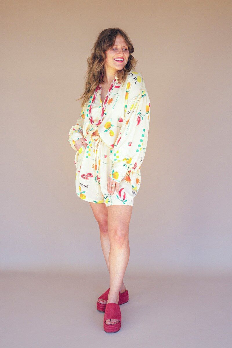 Limone Print Co-Ord Set Limone Print Co-Ord Set