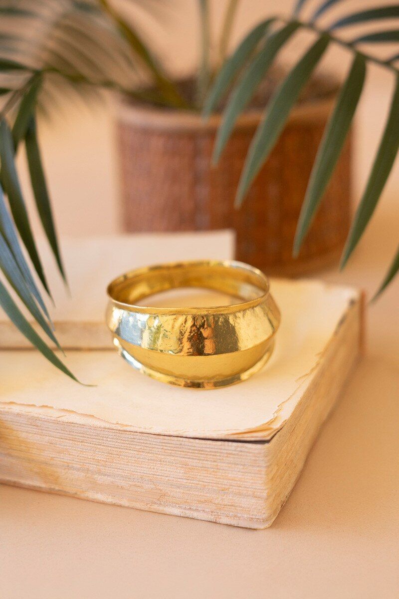 Ridged Gold-Tone Bangle Ridged Gold-Tone Bangle