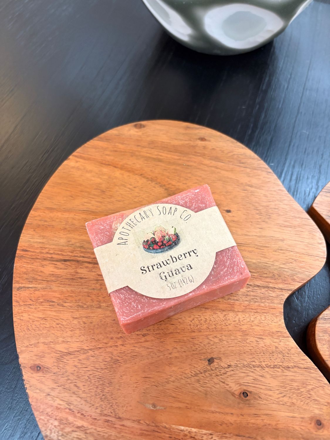 All Natural Soap - Strawberry Guava