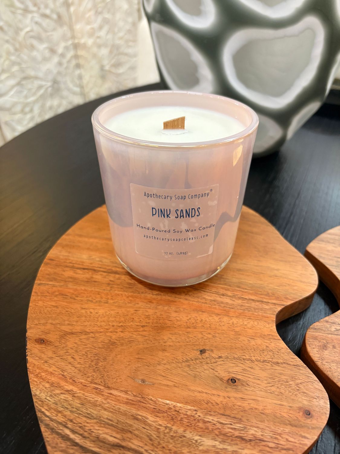 Pink Sands - Pink Onyx Candle 17oz Pink Sands - Pink Onyx Candle 17oz