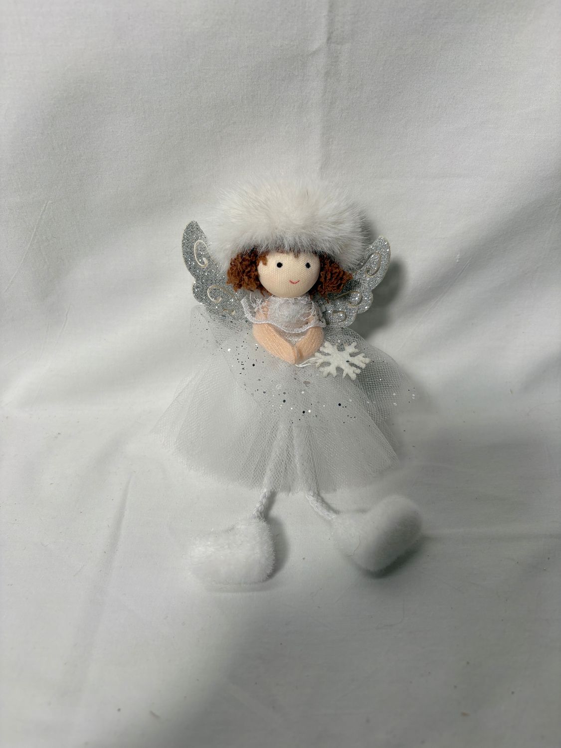 Angel w/White Tull Skirt Angel w/White Tull Skirt