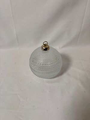 Glass Trinket Holder Lg - Clear