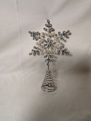 Clear/Pearl Tree Topper