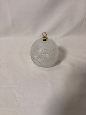 Glass Trinket Holder Sm - Clear
