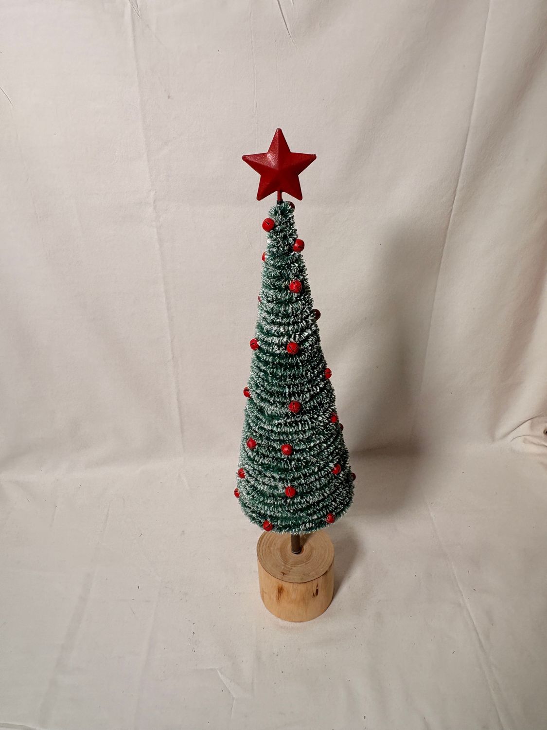 Snow Tree w/Bells & Star Sm Snow Tree w/Bells & Star Sm