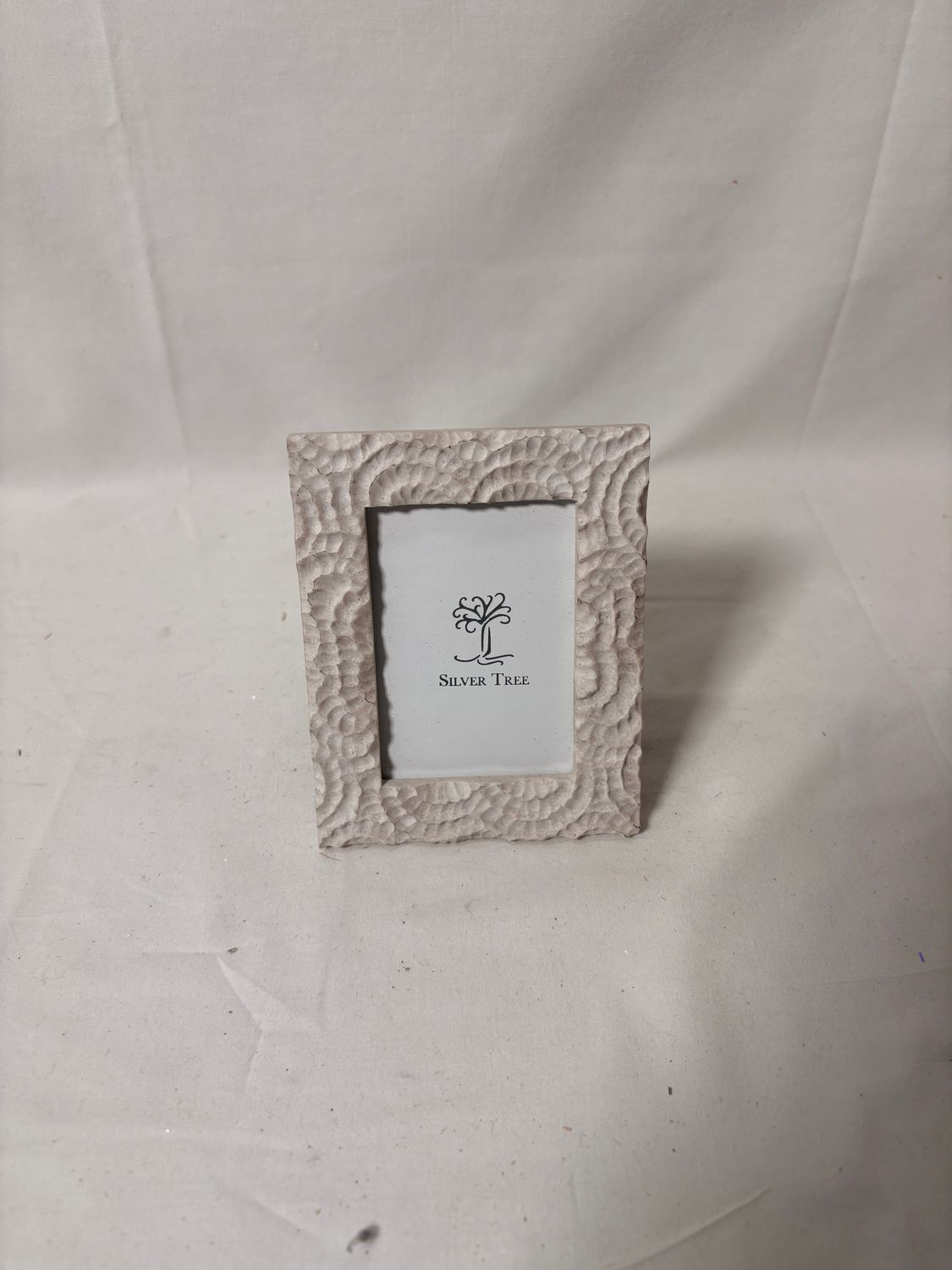 White Stone Pebble Frame 3.5 x 2.5