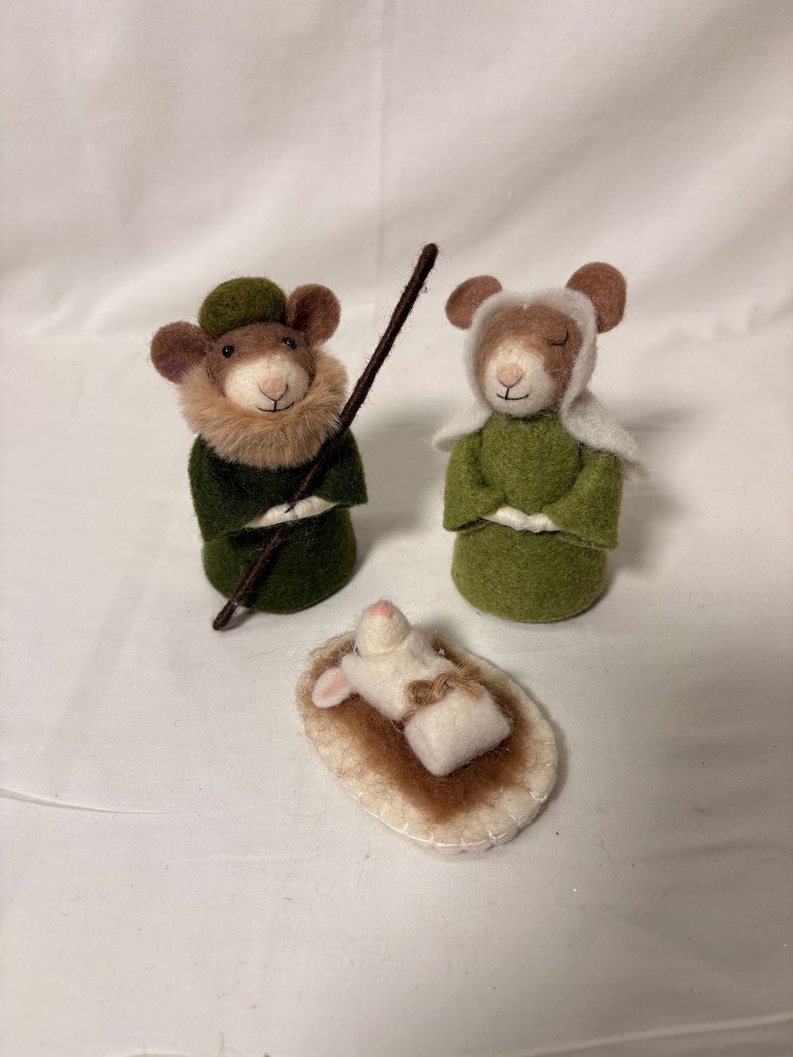 Felt 3 Piece Nativity Scene Felt 3 Piece Nativity Scene