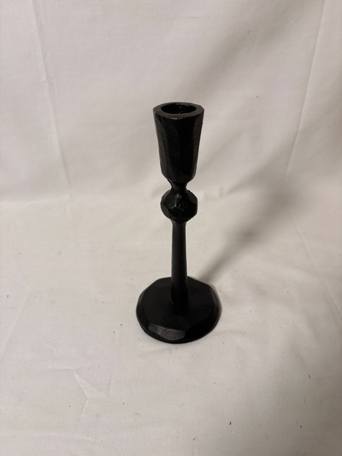 Black Taper Candlestick Sm Black Taper Candlestick Sm
