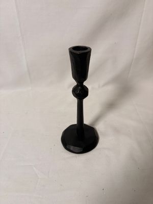 Black Taper Candlestick Sm Black Taper Candlestick Sm