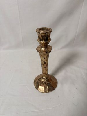 Gold Taper Candlestick Sm Gold Taper Candlestick Sm