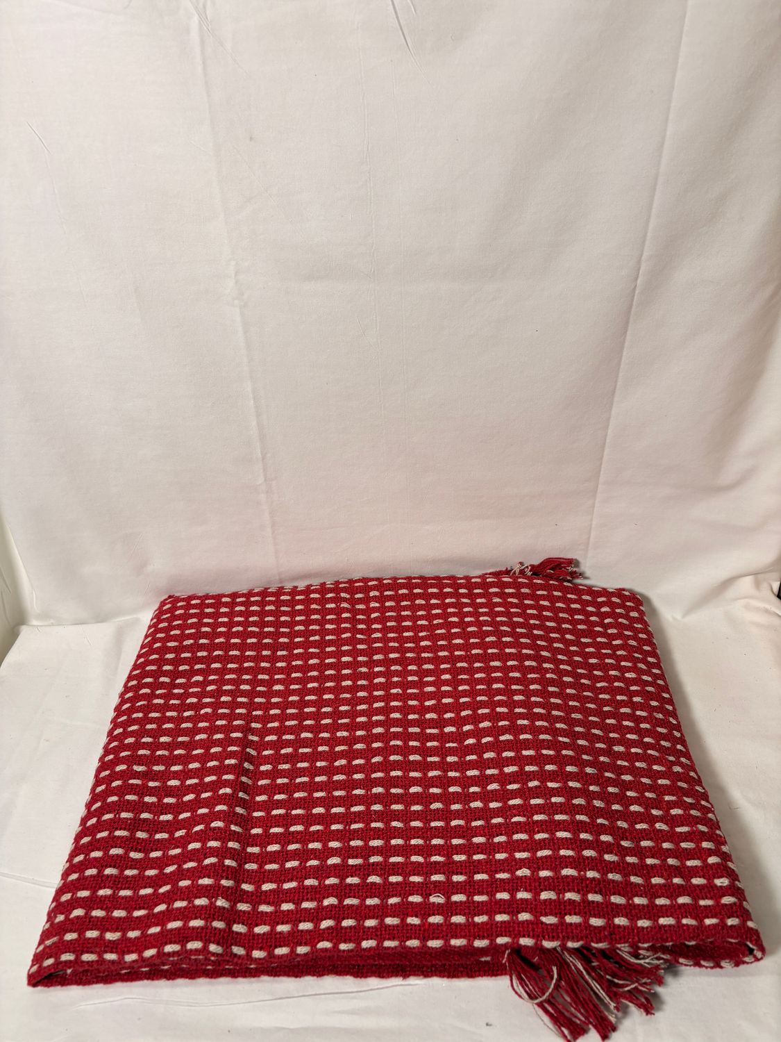 Pick Stitch Woven Throw - Raspberry Pick Stitch Woven Throw - Raspberry