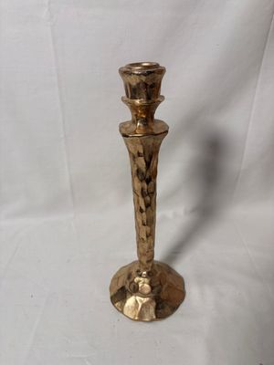 Gold Taper Candlestick Lg Gold Taper Candlestick Lg