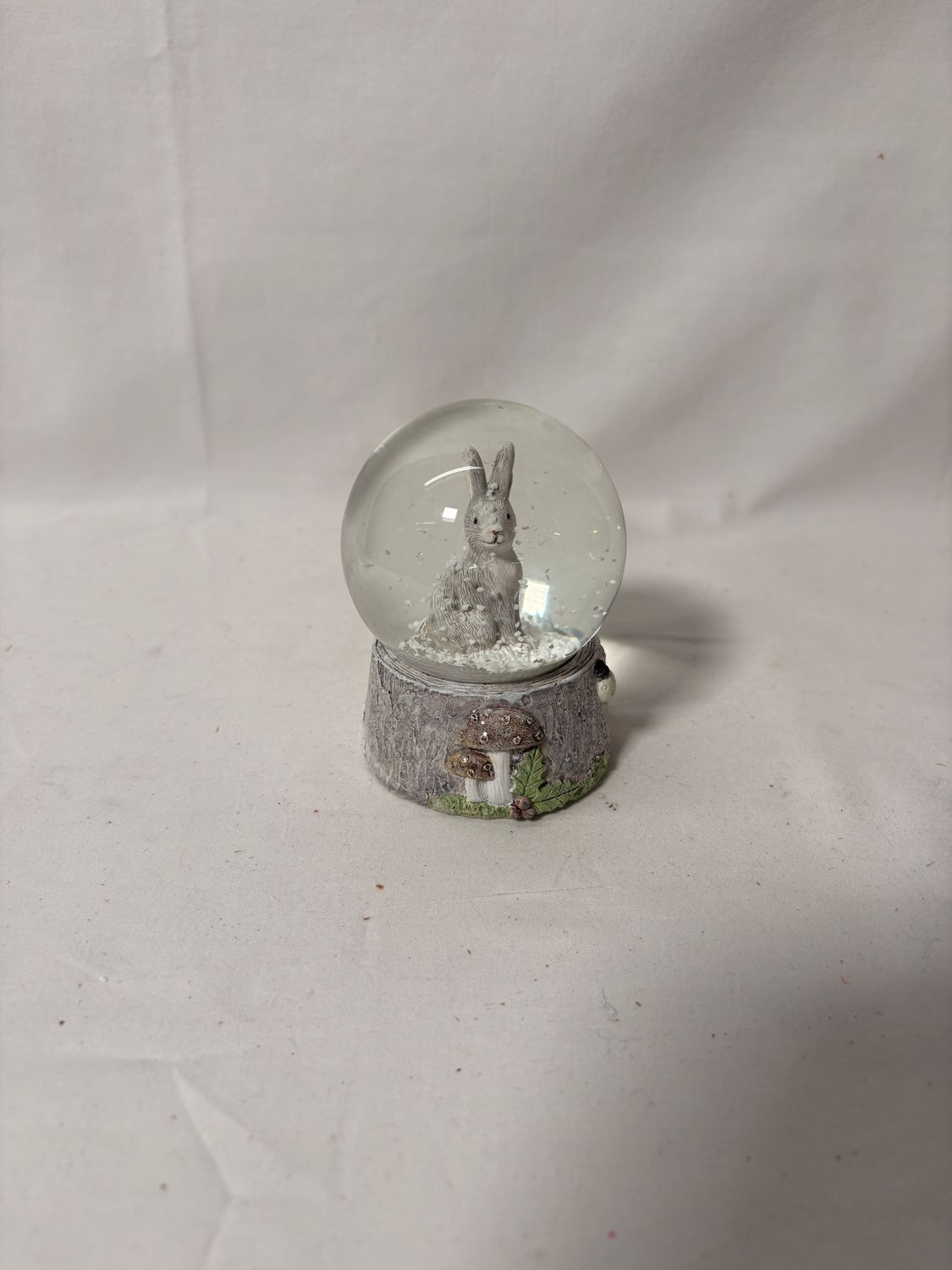 Winter Rabbit Standing Snow Globe Winter Rabbit Standing Snow Globe